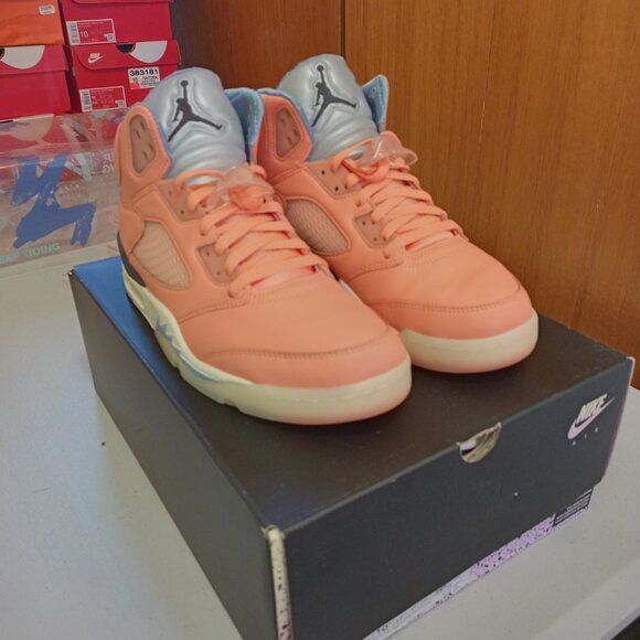 Size 10.5 - Jordan 5 Retro x DJ Khaled Mid We The Best - Crimson Bliss - Picture 5 of 14